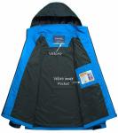 100% Polyester Womens Custom Outdoor Clothing , Breathable Rain Jacket
