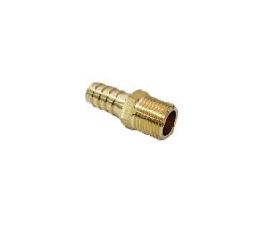 China CNC 1/4'' Male Brass Hose Barb Reducer Brass Fitting factory