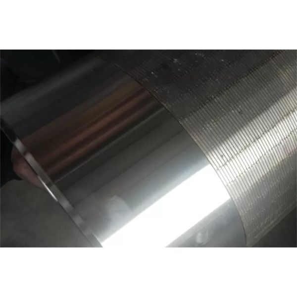 Anti Rust V Wire Screen Pipe Non Magnetic Easy Installation Wire Wrapped Pipe