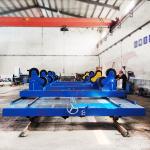 50T Spraying Furnace Rail Transfer Trolley Hand Operated Battery Powered