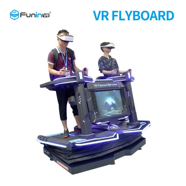 China Standing Platform VR Flight Simulator With HTC Vive Headset VR Glass factory