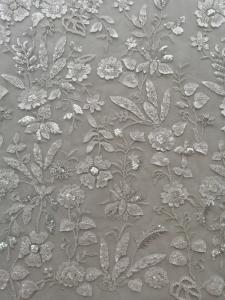 China Nylon Polyester Embroidered Lace Fabric factory