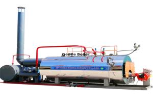 China Intelligent Digital Control Industrial Oil/Gas Fired Steam Boiler For Heat Supplying factory