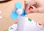 Mini Flashlight Small Battery Operated Fan Strong Wind Low Noise Pocket Size