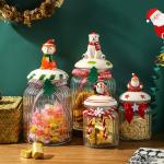 Silicone Lid Kitchen Cereal Containers