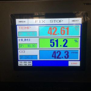 Ozone Environmental Rubber Test Machine , Ozone Aging Testing Chamber For Rubber