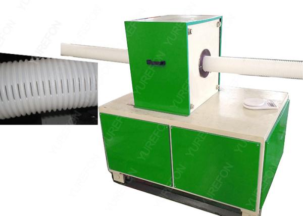 Corrugated Pipe Notching Plastic Processing Machinery Full Automatic CE