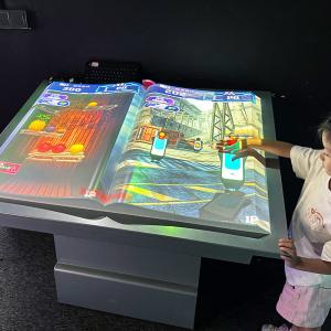 China Virtual Flip Book Projection Software System Restaurant Menu Projection factory