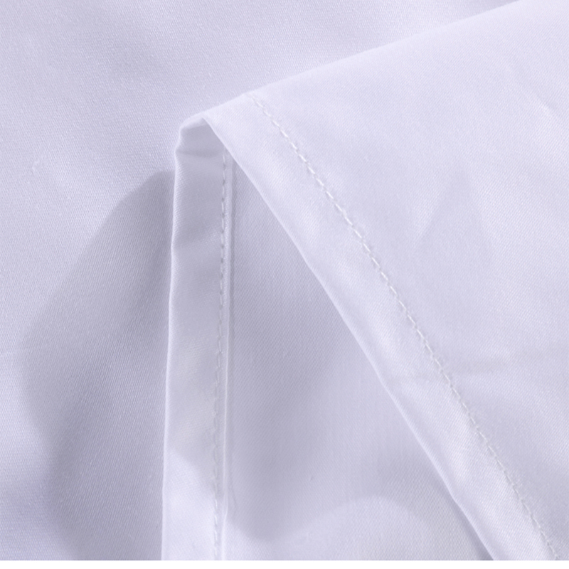 Custom Duvet Cover and Sheet White 100% Cotton Bedding Set for Luxury Hotel Comfort