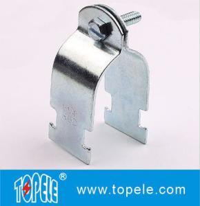 China Universal Strut Clamp Steel Conduit Fittings 1/2 Inch To 4 Inch Electro Galvanized Surface Treatment factory
