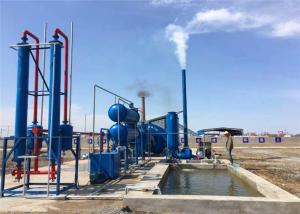 China Continuous Pyrolysis Recycle Waste Tyre/Plastic/Rubber To Oil Equipment factory