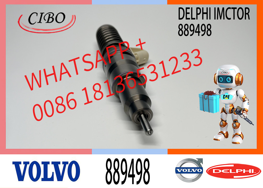 New Diesel Fuel Injector 22012829 BEBE4L13001 21714948 889498 22012829 For VO-LVO D16