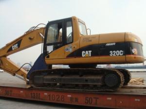 China CAT 320C Excavator Shipped to Guinea factory