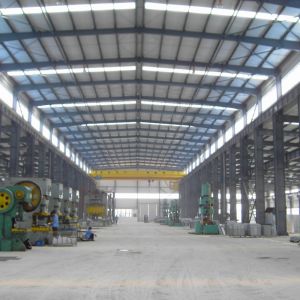 Custom H-Section Steel Portal Frame Prefab Building Structure