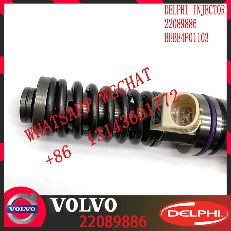 22089886 BEBE4P01103 Common Rail Diesel Fuel Injector Assy 22089886 BEBE4P01103 E3.27 for V-O-L-V MD13