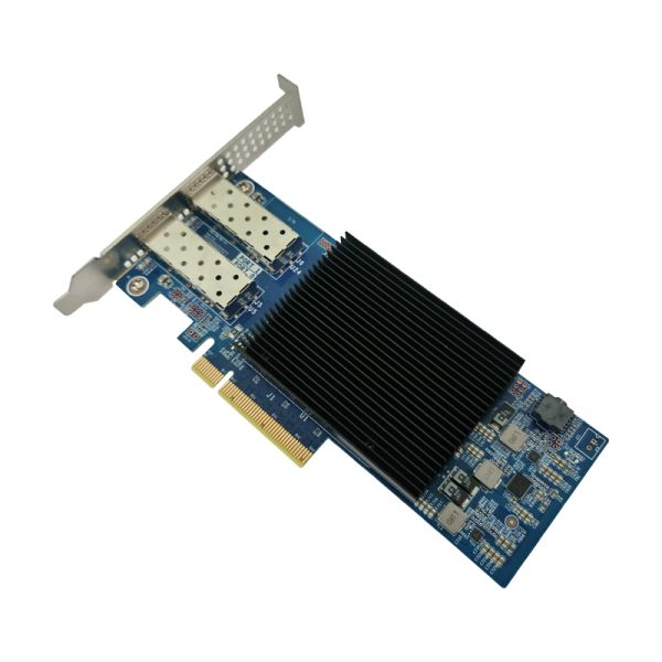 HZ10N10F2 Dual-Port Optical Fiber Network Card With 2/10Gbps SFP+ And N10g-X2