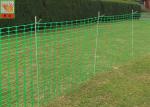 Temporary Plastic Construction Netting , HDPE Orange Construction Safety Fence