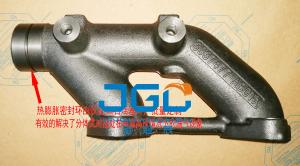 China Diesel Engine Parts PC350-8 Exhaust Manifold 6745-11-5210 factory