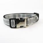 Dog Collar Soft Reflective Adjustable Nylon Custom Heavy Duty Webbing Padded