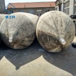 Floating Salvage Ship Launching Rubber Airbag 4 Layer For Landing