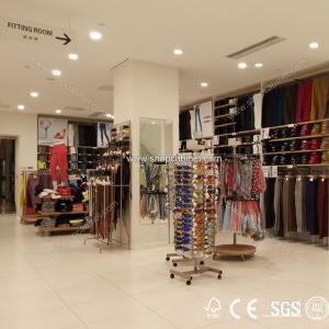 China Clothes Shop Fitting Wood Shelf For Shop factory