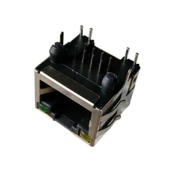 China 615008140621 RJ45 Modular Jack Shielded w. EMI-Finger 8P8C , 615008140121 factory