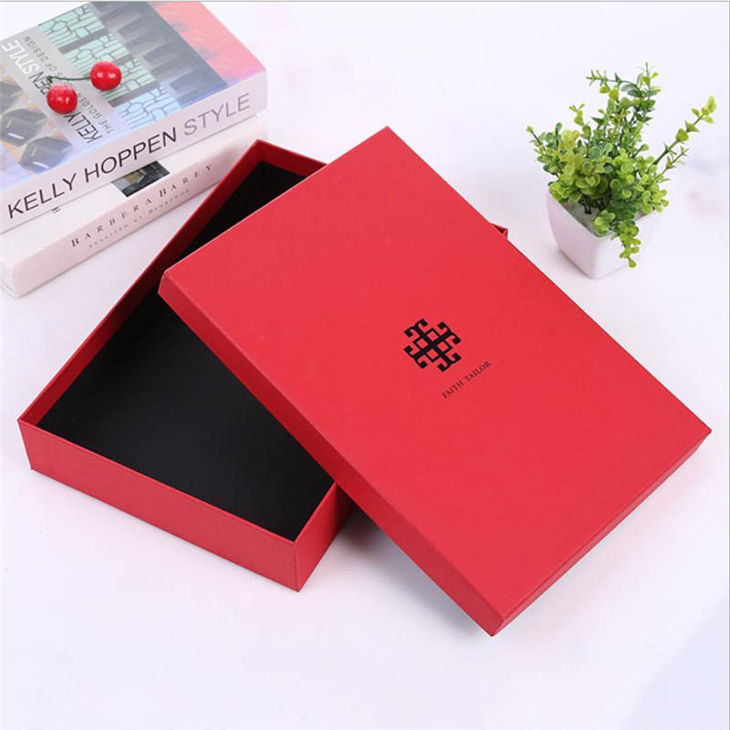 Industrial Cardboard Lid And Base Box Shoes Sweater Clothing Packaging Boxes