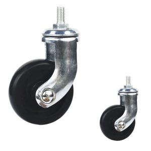 China 20kg Loading 60mm Trolley Wheels Heavy Duty For Food Cart factory
