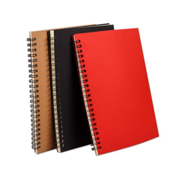 China LOGO Customization Accepted for Printed Planners/Journals 3 Colors Spiral Binding factory
