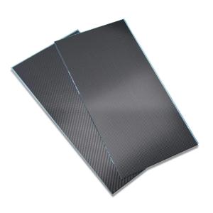 China 3K Carbon Fiber Plate Plain Weave Panel Sheet Glossy Surface 400X500X4MM factory