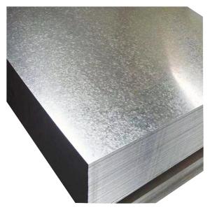 China Hot Dipped Dx51d Galvanized Steel Sheet 4x8 Z40 Flat Galvanized Sheet Metal factory