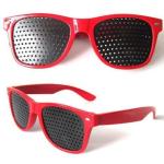 Print pinhole sticker glasses W14.50*H4.80*L14cm PC material colorful logo