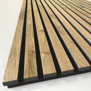 China Polyester Fiber Acoustic Wall Panel Pure Black Base factory