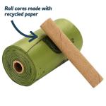 Dog Cat Poop Bag Pet Waste Printed 100% Biodegradable Poo Bags with Dispenser