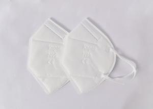 China Anti Coronavirus White N95 Face Mask Surgical Disposable In Melt - Blown Fabric factory
