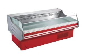 China Commercial Supermarket Panasonic Compressor Fresh Meat Display Cooler 1200*1180*930mm factory