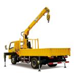 Construction 3.2T Truck Mounted Crane With 11m Max. Lifting Height Hydraulic