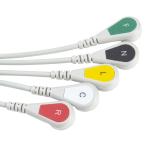 GE Marquette CBM-05NA-10AS-0001 ECG Cables and Leadwires 5 Lead IEC snap 11pin