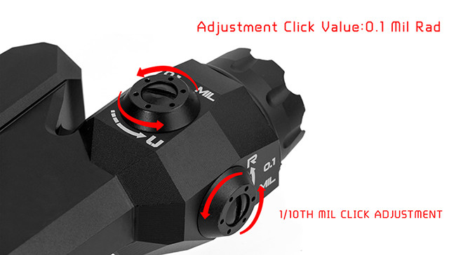 Waterproof Tactical Hunting Scope Matte Finish 6 x Magnification D-EVO 6x20mm