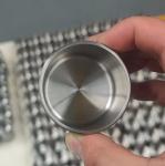 Custom Zr702 straight wall 30ml zirconium crucible