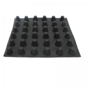 China Airports HDPE Plastic Drainage Board with Good Drainage System and Seepage Storage on sale