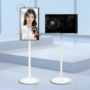 China Factory 21.5 Inch Portabl TV Tablet Smart Touch Screen Mobile Tv On Wheels factory