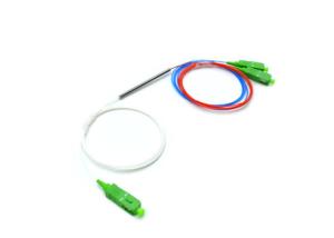 China Low Insertion Fiber Optic PLC Splitter 1x16 FBT SC / APC Connector factory