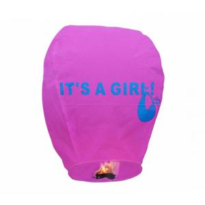 China Paper Wax Biodegradable Sky Lantern For Weddings factory