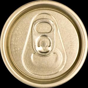 China Carbonated Drink Beverage Drink Can Lids With Pull Tab Custom Logo Round Shape factory