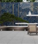 Dark Blue 600x1200mm Outside Full Polished Glazed Curtain Wall Porcelain Tiles