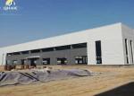 Braces Steel Structure Warehouse Single Span Lightweight Steel Construction