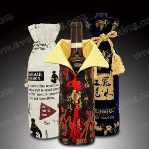 China Plastic Label 500mL Cotton Liquor Packaging Bags factory