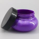 Purple Ball Shaped 44mm 4.06oz Cosmetic Cream Jars