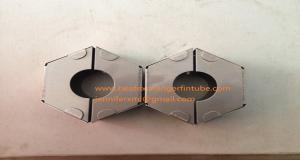 China Hexagonal AISI 304 Tube Supports For L/LL/KL Type Fin Tube OD 2 1/4'' factory
